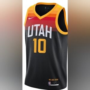 Nike Swngman Utah Jazz Mike Conley NBA Jersey City Edition Size 48 L